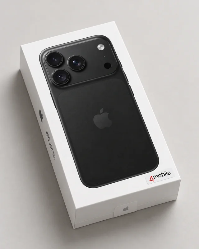 iPhone 18 Pro, Чёрный — Закрытая упаковка